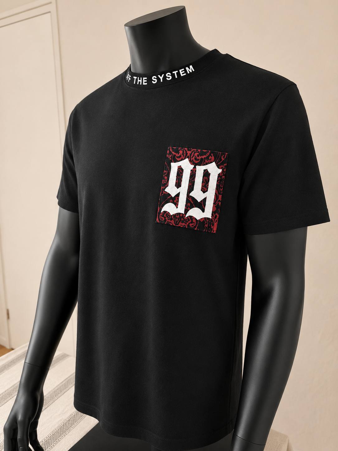 T-shirt OFF THE SYSTEM – Black