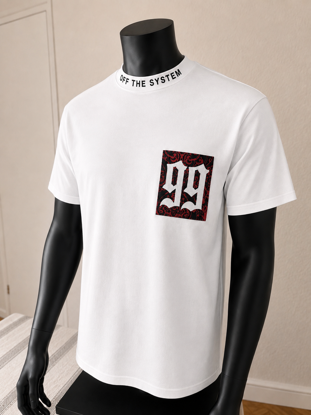 T-shirt OFF THE SYSTEM – White