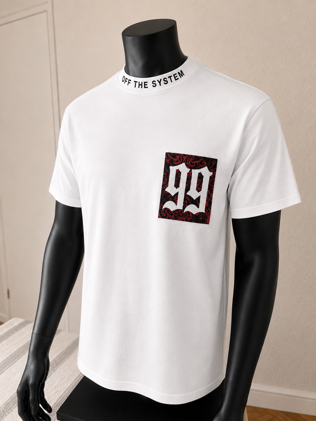 T-shirt OFF THE SYSTEM – White