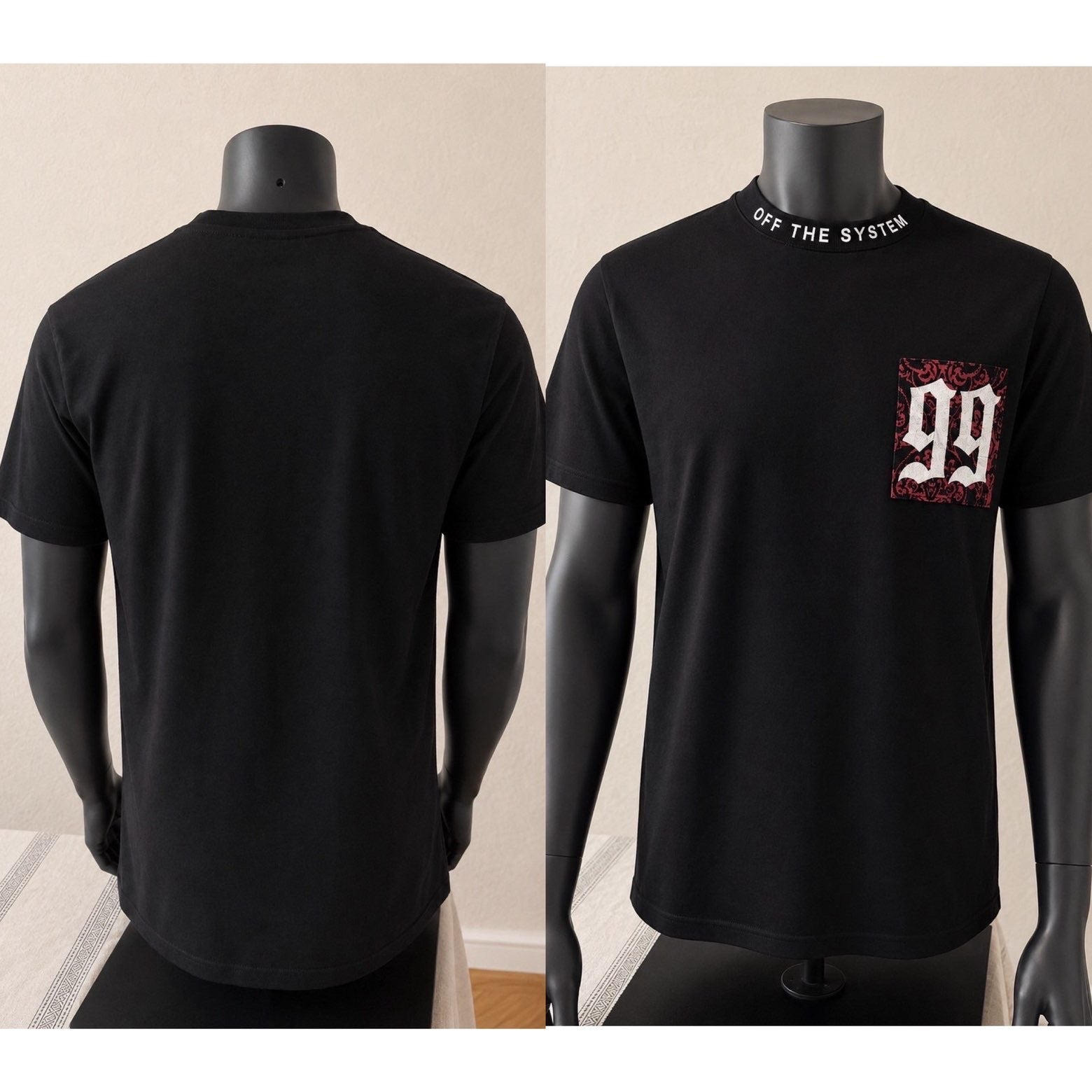 T-shirt OFF THE SYSTEM – Black