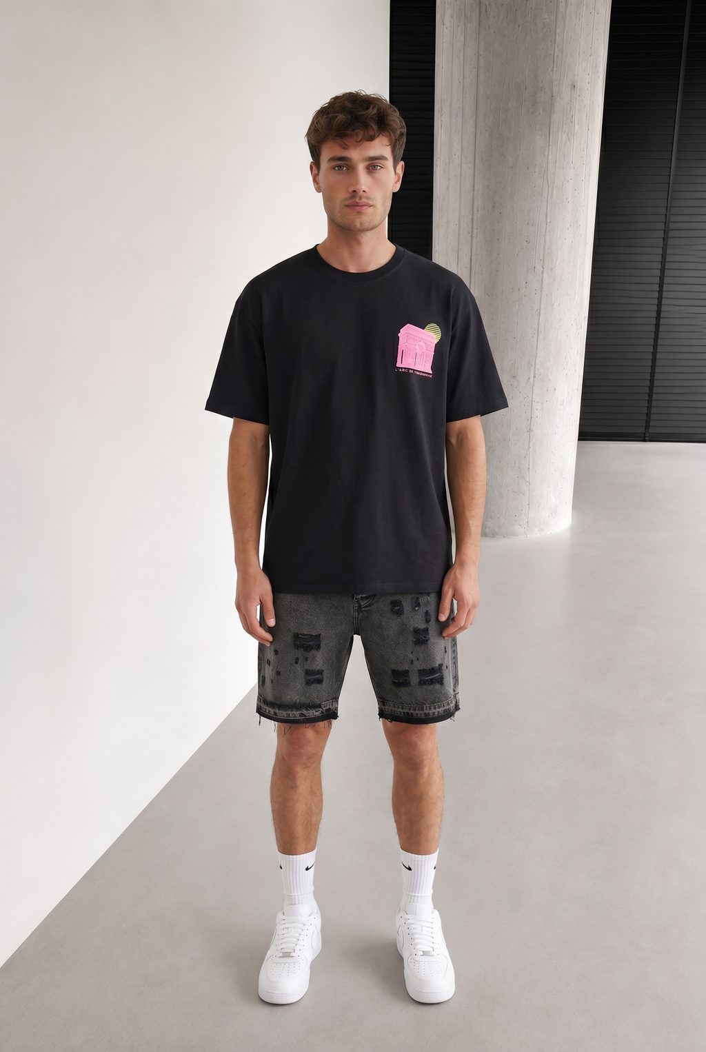 T-shirt Paris – L’Arc de Triomphe Oversize